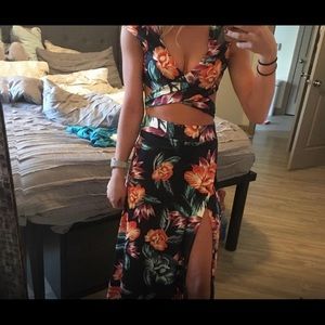 2 Piece floral Set